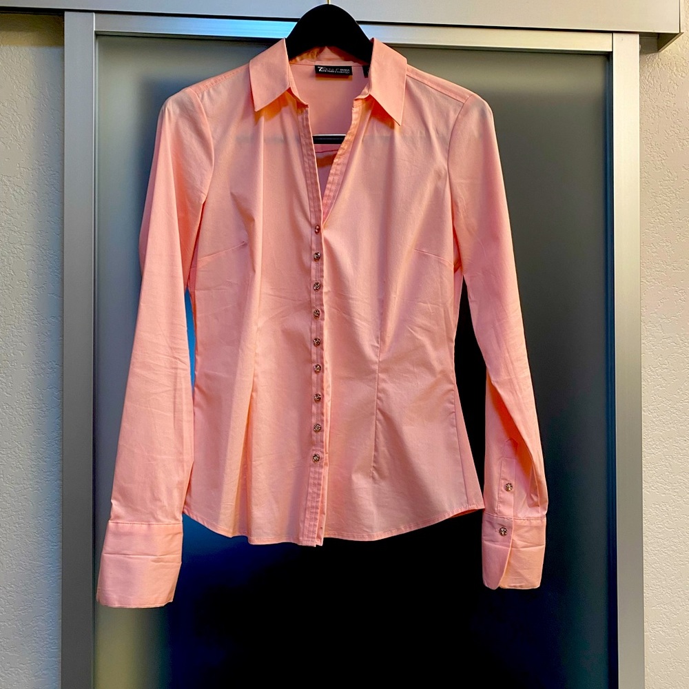 New York and Company pink women’s blouse - never worn with tags
